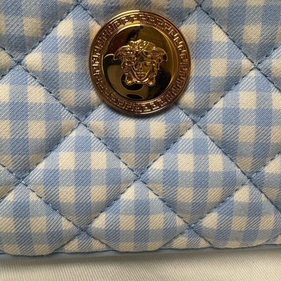 Versace La Medusa Mini Quilted Bag with Calf Leather- Authentic - Picture 3 of 14